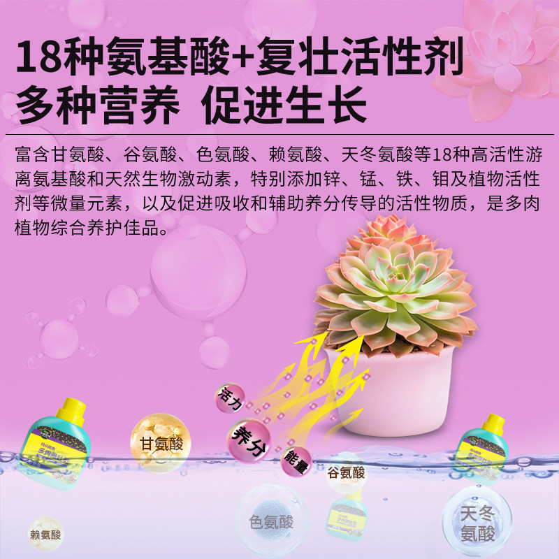 卡纳玛朵魔素多肉康壮型营养液改善僵苗壮根增肥增色水溶叶面肥,淘宝优惠券,粉丝福利购,淘宝优惠卷
