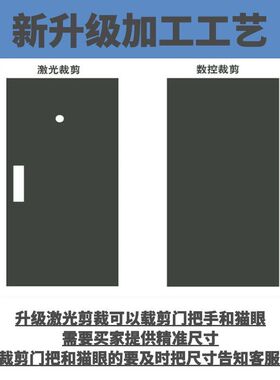 定制北欧式自粘毛毡门贴纸改造入户门防盗门翻新旧门创意装饰隔音
