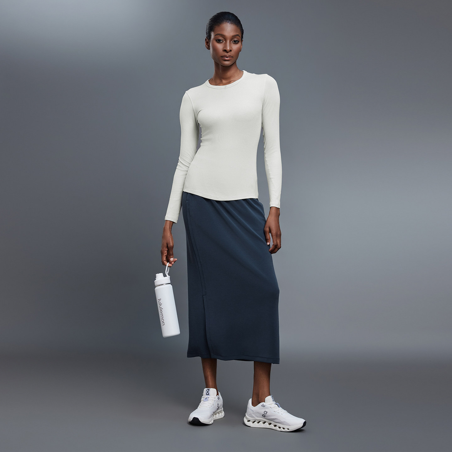 KUD秋季新款运动长袖T恤女薄款速干透气跑步圆领弹力健身训练上衣,淘宝优惠券,粉丝福利购,淘宝优惠卷