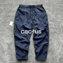 Spot 17205 nylon baker pants nylon waterproof spring summer ultra light casual pants 22ss