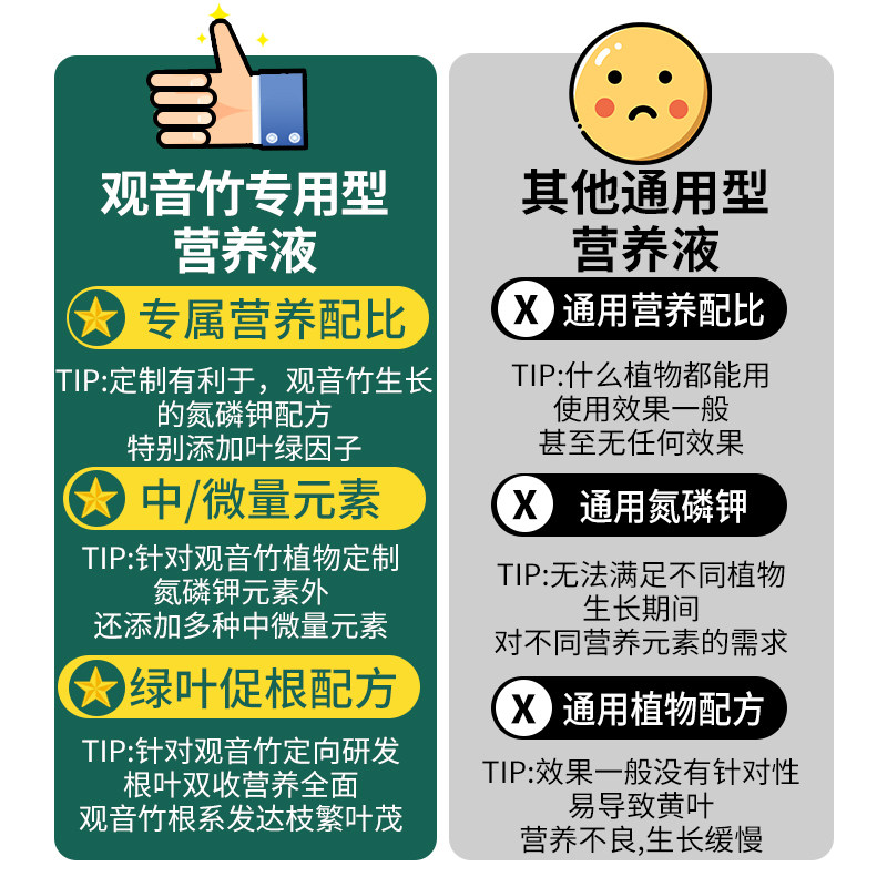 观音竹专用肥料营养液专治枯叶黄叶富贵竹水培植物营养液专用肥料,淘宝优惠券,粉丝福利购,淘宝优惠卷