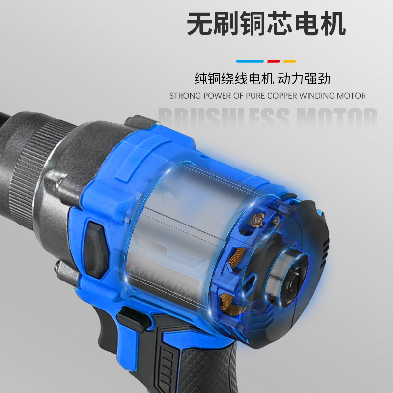 电动拉钉铆枪抽芯铆钉枪拉铆枪柳冒卯钉抢全自动螺母枪锂电拉丁枪 - 图3