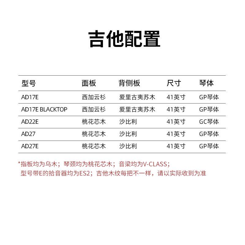 taylor泰莱吉他美国梦gp全单吉他 taylor千代吉他-民谣吉他