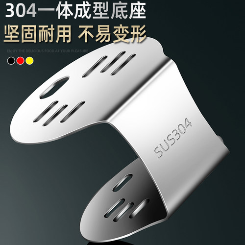 304不锈钢水果叉家用吃甜品小蛋糕叉子餐具水果签果插套装带底座 - 图2