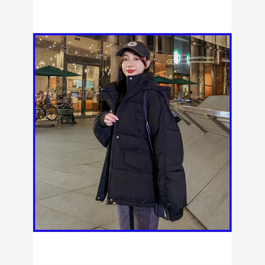 Winter Puffer Coats Jacket Women Clothes Down Coat Jackets - 图0