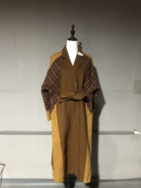 Big card for missing return shipping costs Self-handling F622 chest 140 long 114s yards percentily perched bifacial coat