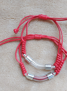 空瓶乌盒可打开装东西朱砂手链