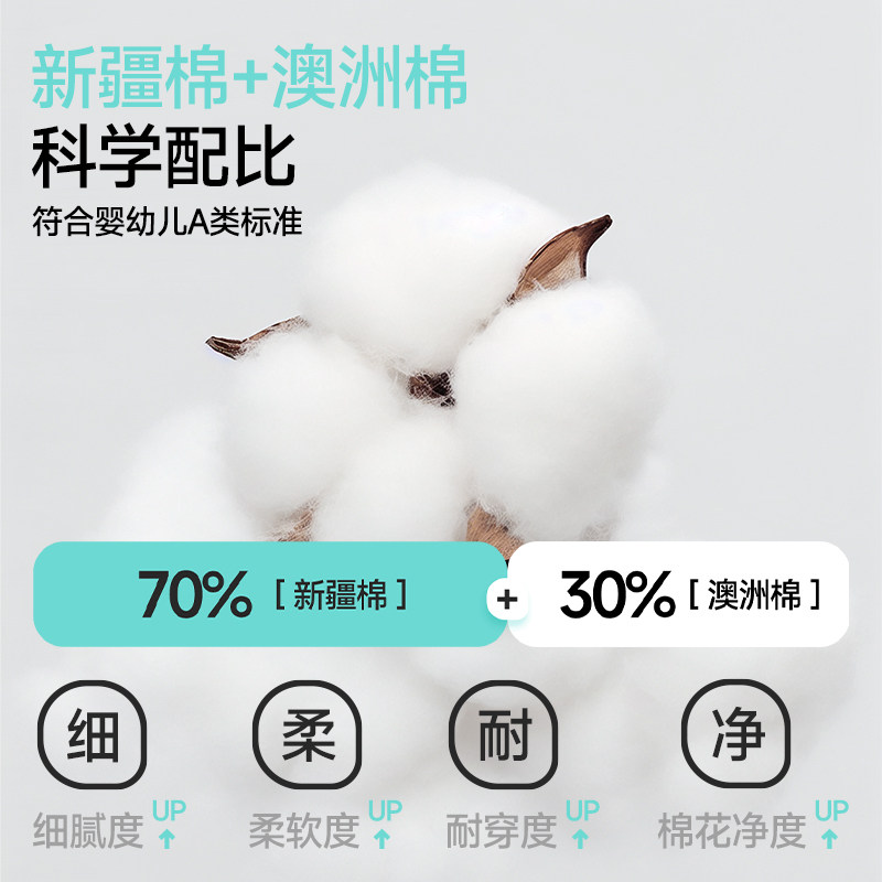 舒氧女士内裤女款纯棉10A抗菌无痕高腰中腰全棉加长裆女生三角裤