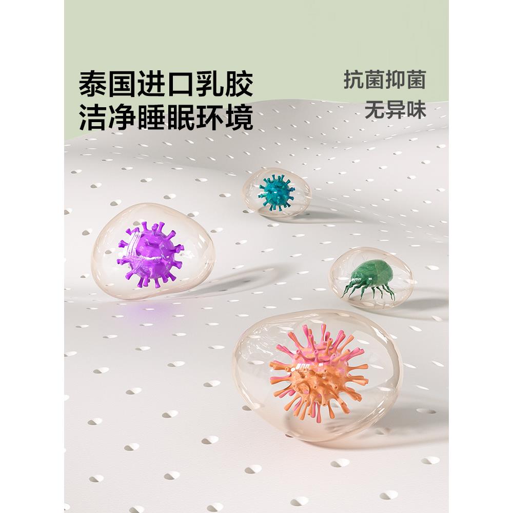 床垫宿舍学生单人乳胶软垫租房专用记忆棉海绵地铺睡垫子遮盖物 - 图0