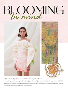 shes茜子郭冰心联名款玫瑰戒指