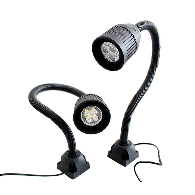 Long arm LED machine tool working light 24v36v hose