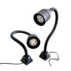 Long arm LED machine tool working light 24v36v hose