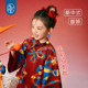 New Year's wear children's clothing girls' cheongsam dress