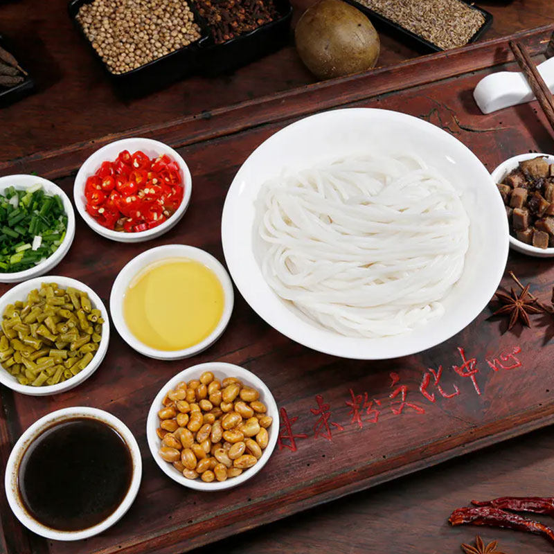 桂林特产二子米粉非遗美食牛肉粉方便速食拌粉米线免煮礼盒袋装,淘宝优惠券,粉丝福利购,淘宝优惠卷