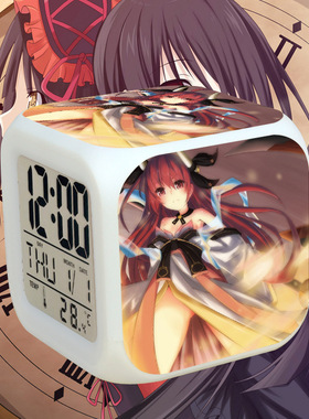 约会作战闹钟七彩发光动漫