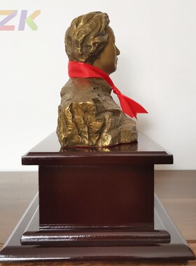 毛主席橘子洲头铜像黄铜客厅办公室装饰玄关摆件 长沙旅游纪念m3