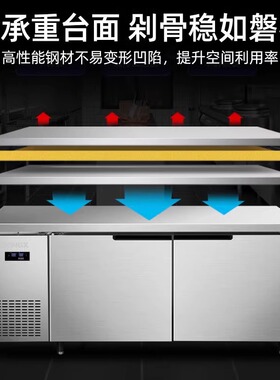 星星操作台冰柜送货上门