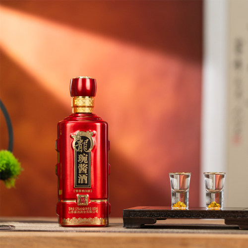 秦池龙琬酱酒山水洞藏35酱香型53度500ml坤沙大曲纯粮固态发酵 - 图0