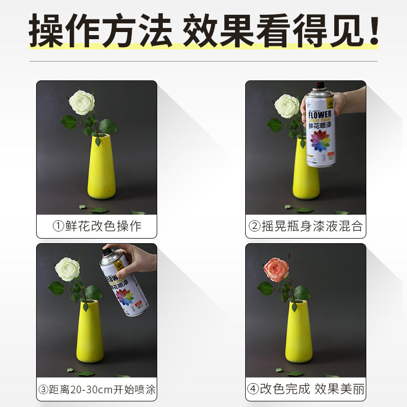 鲜花喷漆碎冰蓝喷色剂花艺专用颜色玫瑰金色干花染色花店用品资材,淘宝优惠券,粉丝福利购,淘宝优惠卷