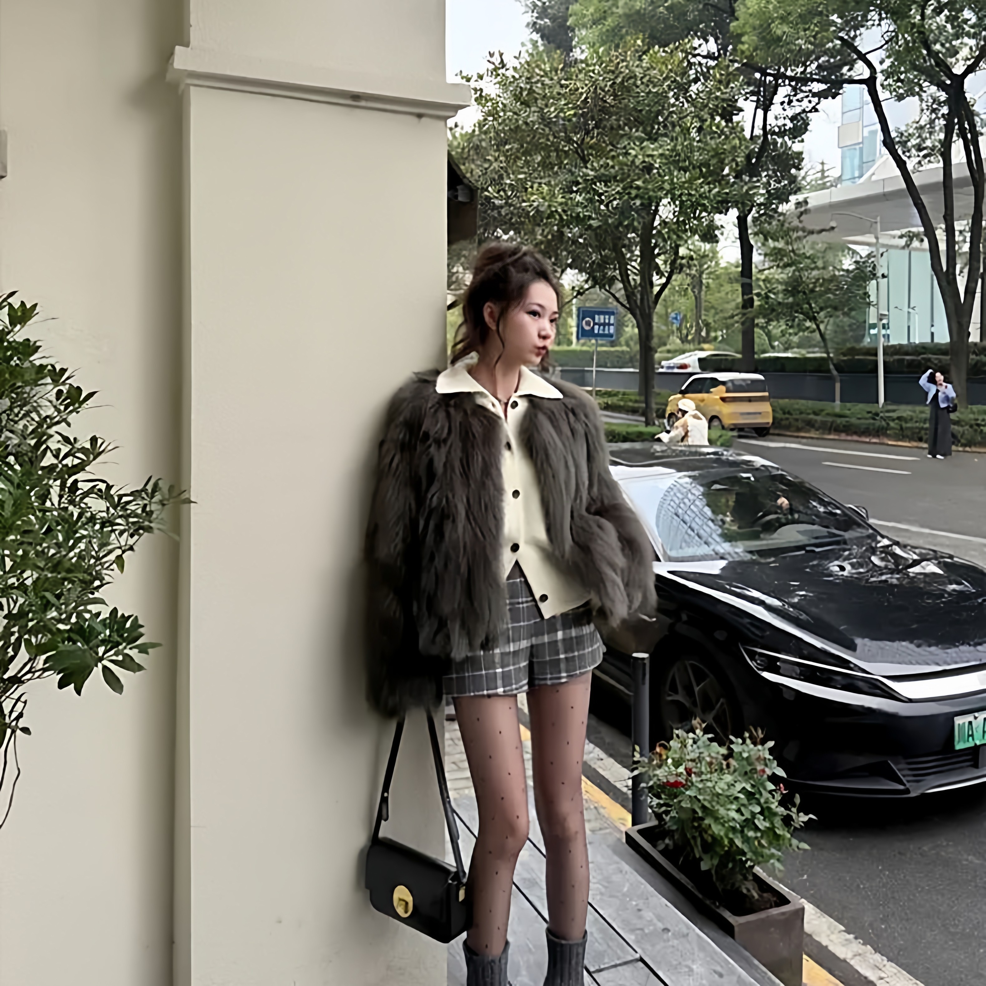 秋冬波点透肤黑丝加绒光腿神器女黑打底裤假透肉波点瘦腿连裤袜,淘宝优惠券,粉丝福利购,淘宝优惠卷