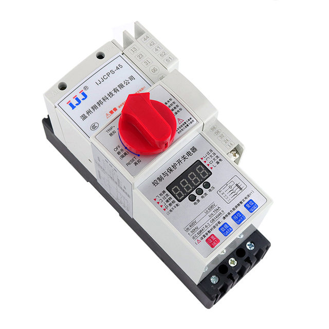 Control protection switch, electrical leakage, motor and fan