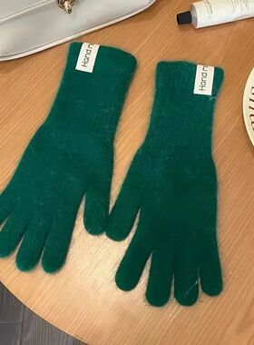Women's Thermal Split-Finger Gloves - Thick Winter Gloves wi
