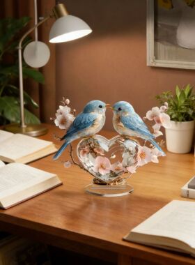 1pc Cute Bird Desktop Decor - Multipurpose Table Decoration