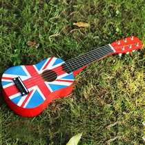 Upscale childrens small guitar toy can play early school simulation instrument violin male and female baby send the dialing sheet