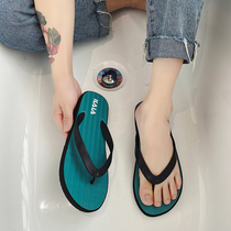 New Herringbone Drag Lovers Summer Fashion Outdoor Casual Cool Tug Clips Foot Slippers Male Non-slip Rubber Beach Shoes