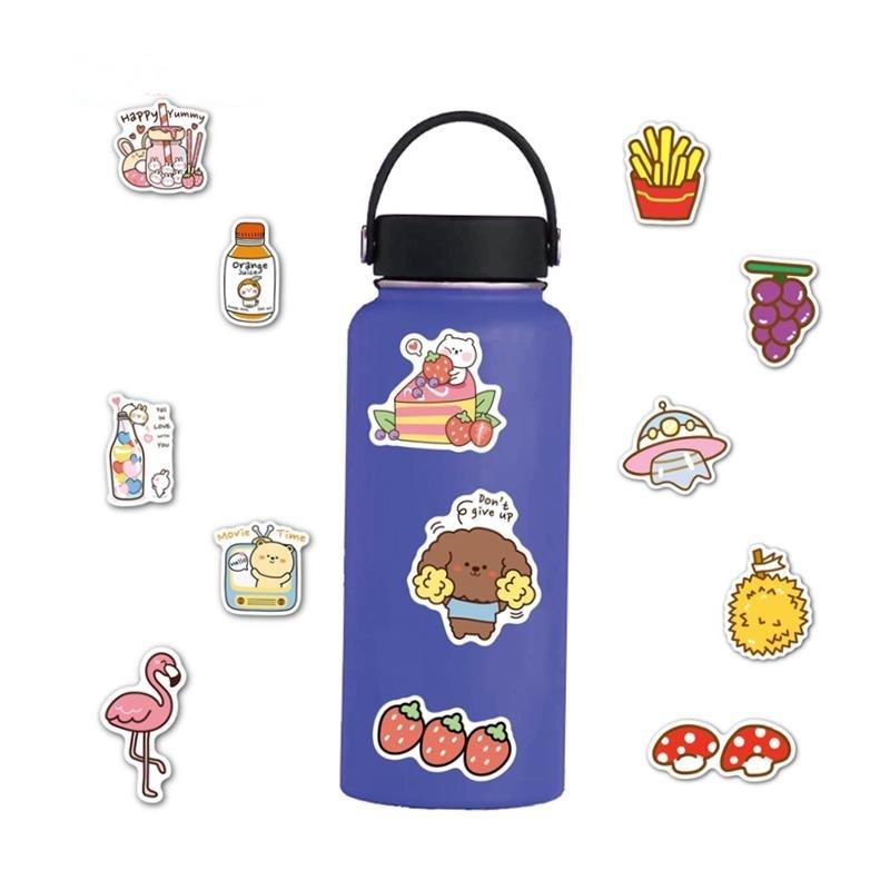 50pcs Cute Cartoon Stickers for PVC DIY Girl Scrapbook Suitc - 图3