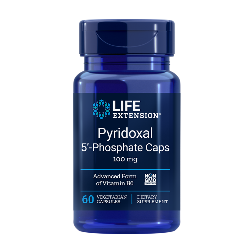 沿寿LIFE维生素b6生物活性磷酸吡哆醛P5P祛痘片zix防脱发B6胶囊_虎窝淘