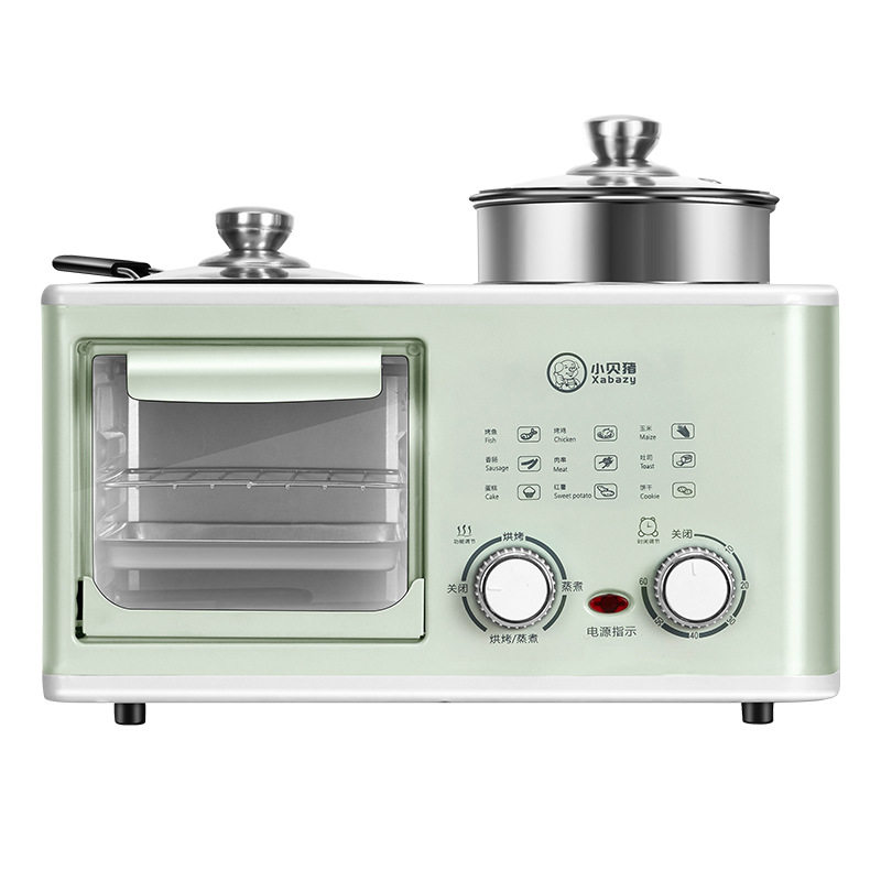 Mini oven toaster four-in-one breakfast machine for home use