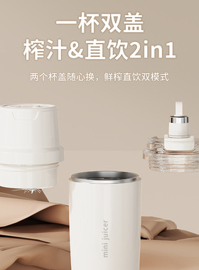2024新款榨汁杯果汁杯便携保温杯