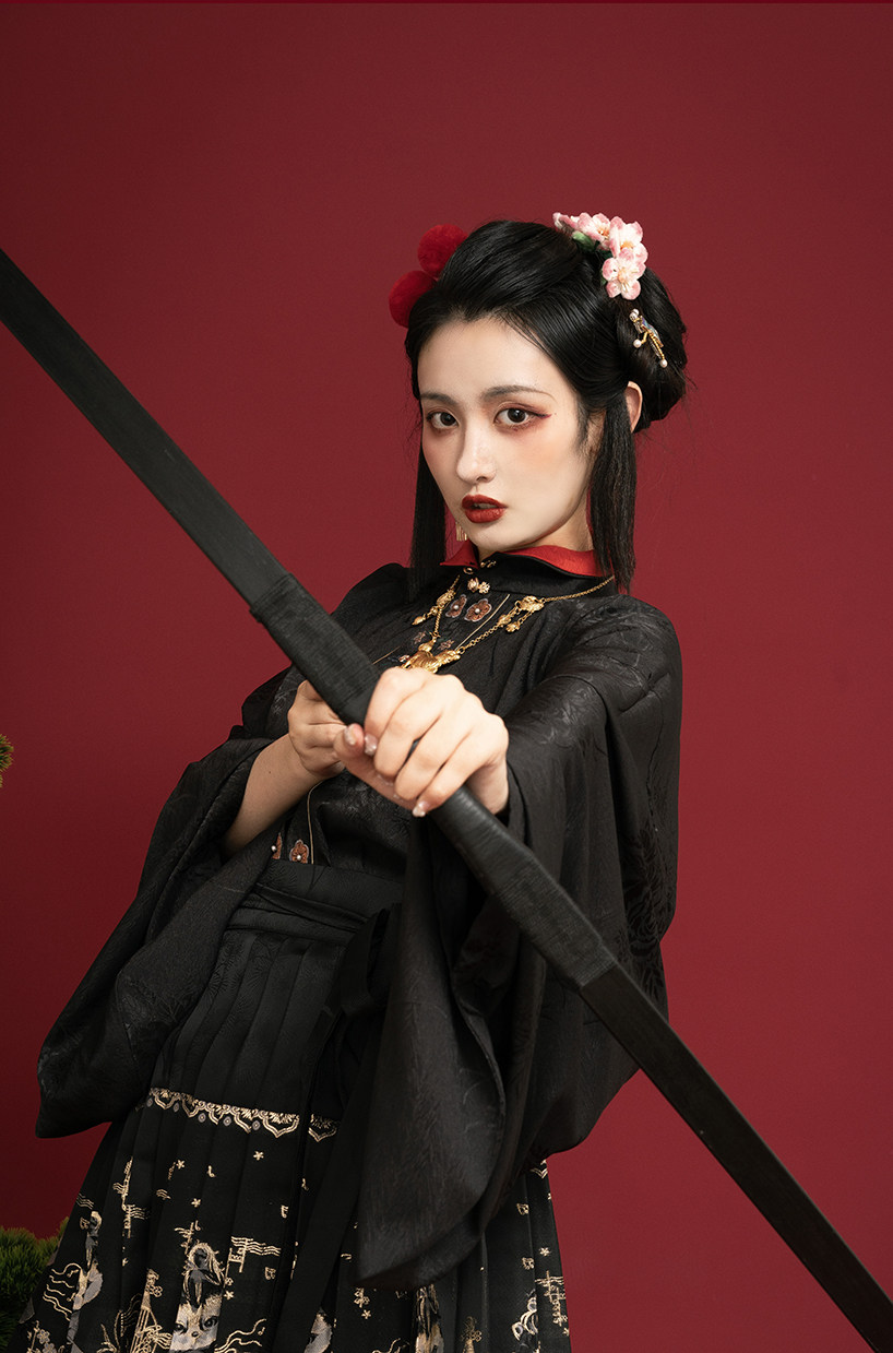 昭华赋清霜明制立领汉服女正品原创中国风短袄短衫琵琶袖暗纹提花,淘宝优惠券,粉丝福利购,淘宝优惠卷