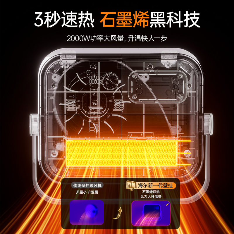 Haier bathroom heater fan bath heater