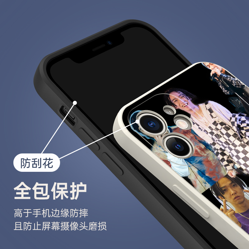 tizzyt手机壳苹果13华为mate40pro适用iPhone12promax周边OPPO同款vivo谢锐韬TT小米11Tizzy T专辑p40嘻哈30x-图2