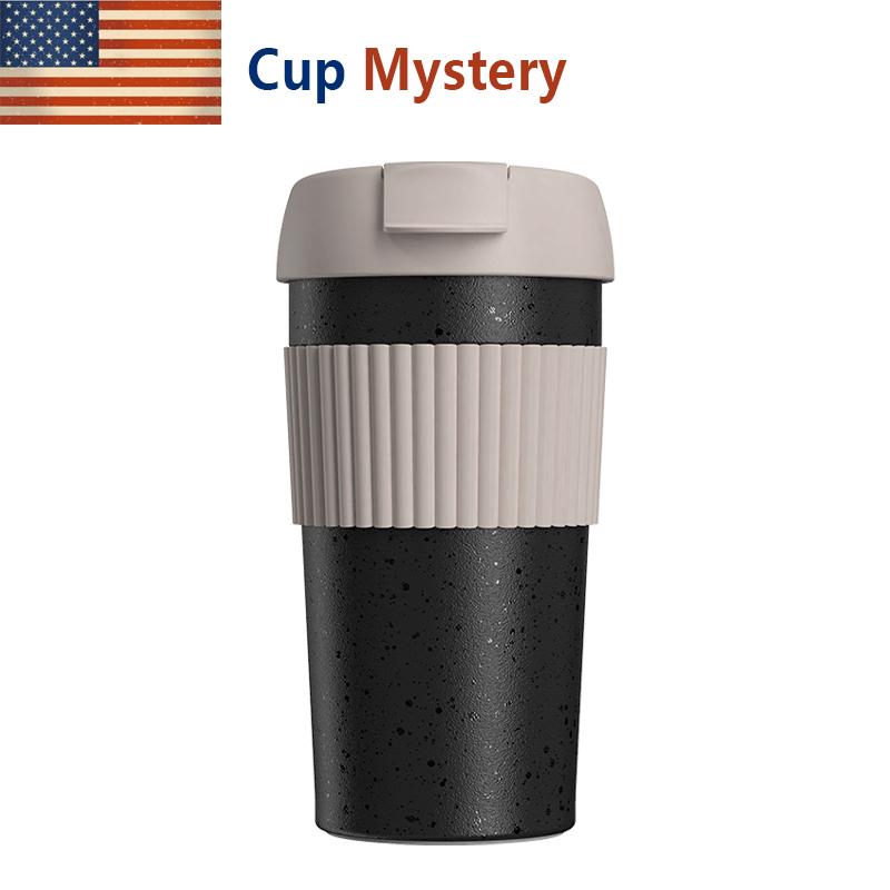 美国 cup mystery吻吻鱼316不锈钢时尚办公桌面上班族咖啡保温杯-图1