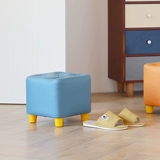 Легкая роскошная технология ткань маленький стул домашний туфли смену обувь -стул гостиная журнальный столик гном дварф -стул у двери скамей