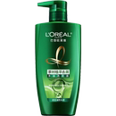 欧莱雅绿瓶茶树植萃去头屑控油男女洗发水露清爽无硅油官方正品