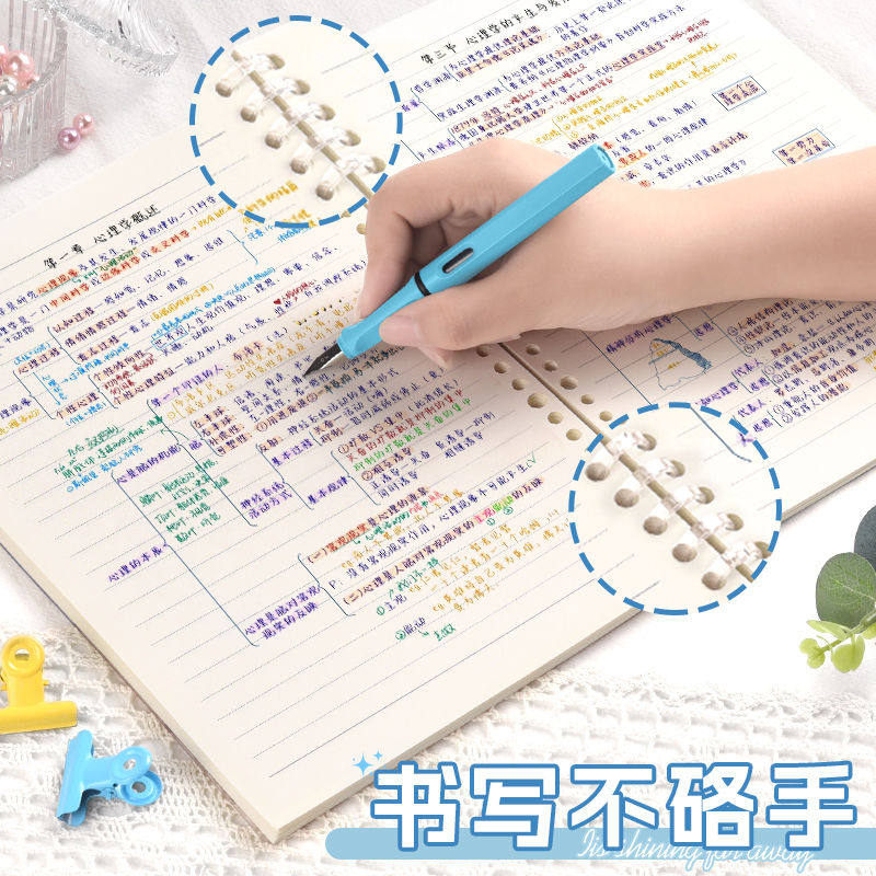 B5作业本初中生专用分科目笔记本子加厚高中生专用高一英语本初一中学生数学本语文本物理化学生物历史练习本-图0