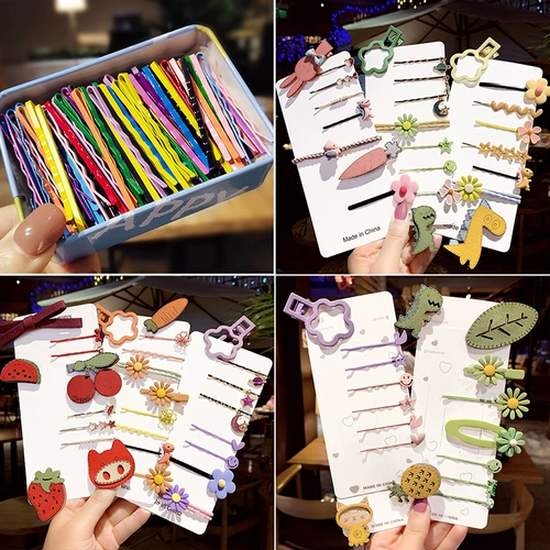 Детская заколка для волос, заколка-крабик, шпильки для волос, аксессуар для волос для девочек, простой и элегантный дизайн, популярно в интернете