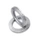 304 stainless steel 65 manganese double stack self-locking anti-loosening washer