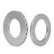 304 stainless steel 65 manganese double stack self-locking anti-loosening washer