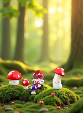 苔藓微景观DIY造景装饰品