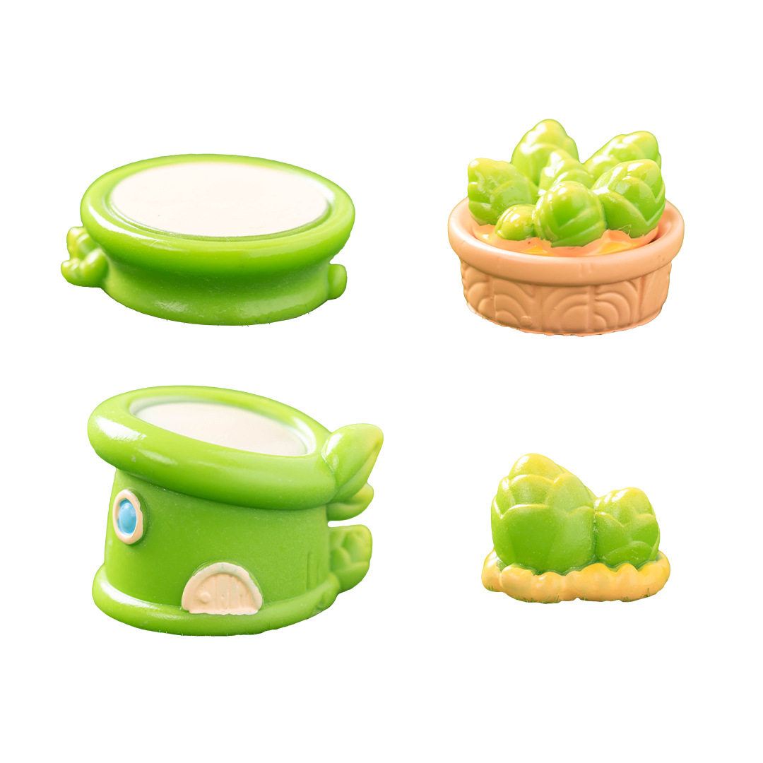 微景观创意田园小熊猫公仔桌面摆件春笋竹房子摆件DIY装饰品配件,淘宝优惠券,粉丝福利购,淘宝优惠卷