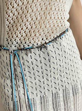 日系CoopKoop一款多戴波西米亚民族风麂皮绒项链choker小众高级