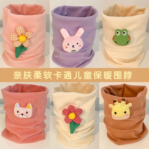 Демисезонный детский осенний шарф подходит для мужчин и женщин для раннего возраста, ветрозащитный удерживающий тепло милый шарф-платок, коллекция 2022