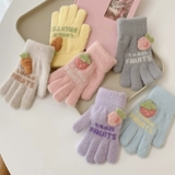 Детские милые демисезонные удерживающие тепло перчатки для мальчиков