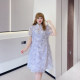 Sweet and slim short style modified cheongsam skirt gentle style