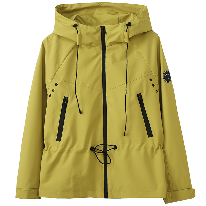 胖莹莹大码女装韩系帅气休闲立领宽松运动风户外抽绳显瘦连帽外套,淘宝优惠券,粉丝福利购,淘宝优惠卷